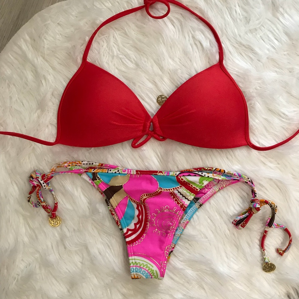 Luli Fama Side Tie Minimal Coverage Bottom - image 7